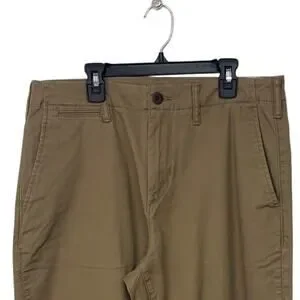 Pantalon American Eagle homme 30X32 beige marron kaki chino